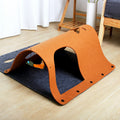 Foldaway Felt Cat Tunnel & Nest alternate product view — MEWSWELL