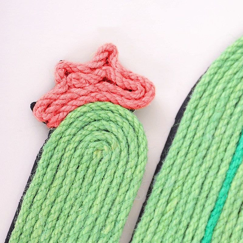 Cactus & Fish Sisal Scratch Mat — product image 5 — MEWSWELL