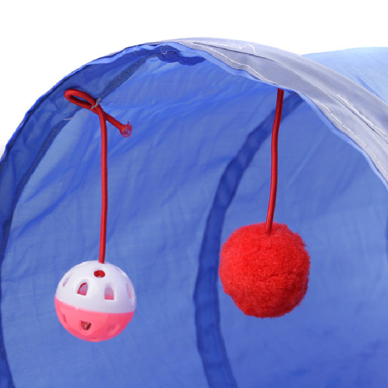 Fold-Flat Puzzle Cat Tunnel — product image 3 — MEWSWELL