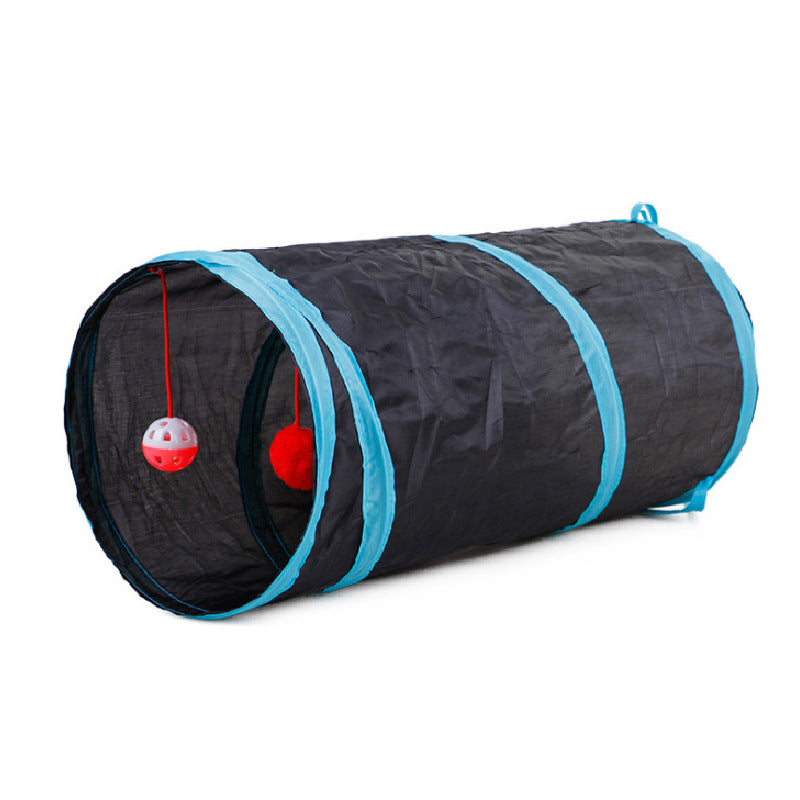 Fold-Flat Puzzle Cat Tunnel alternate product view — MEWSWELL