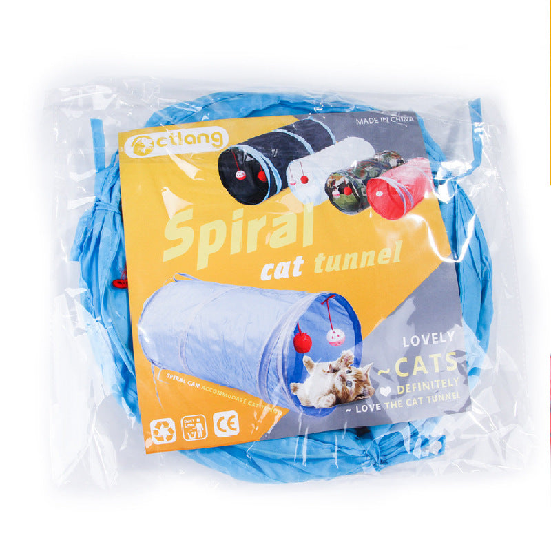 Fold-Flat Puzzle Cat Tunnel — product image 8 — MEWSWELL